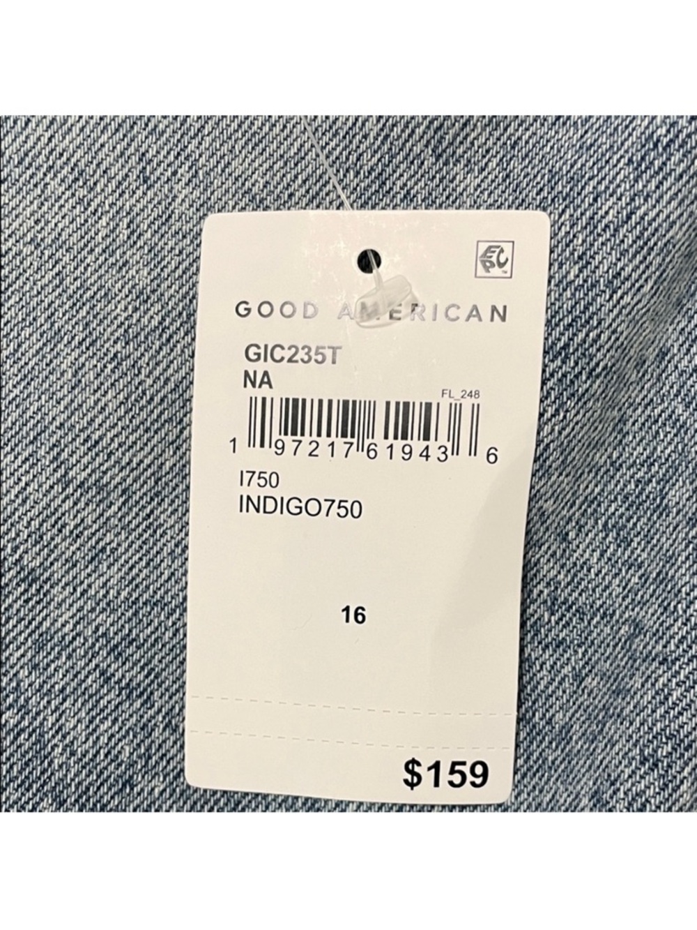 Good American Icon inseam Slit Jean - Picture 7 of 12